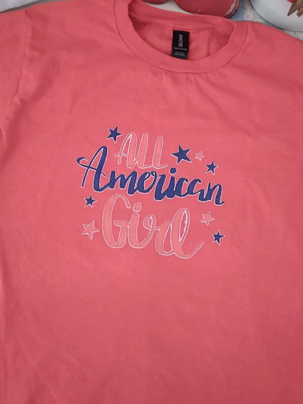 Red 4th of July Tee
